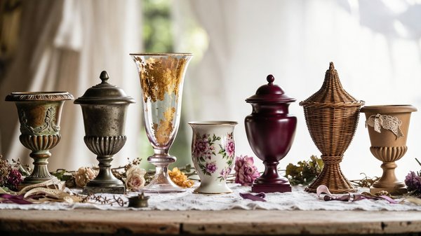 7 urnes de mariage vintage idéales pour sublimer votre événement